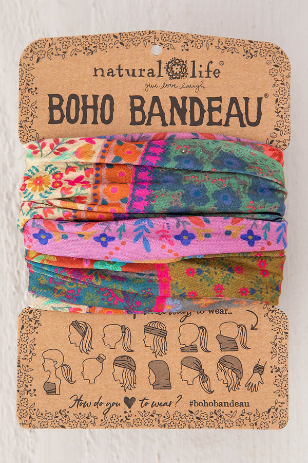 Boho Bandeau - Multi Patchwork