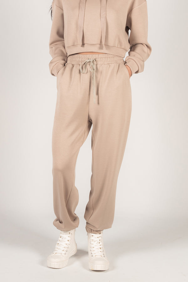 Butter Modal Jogger Pants - Taupe