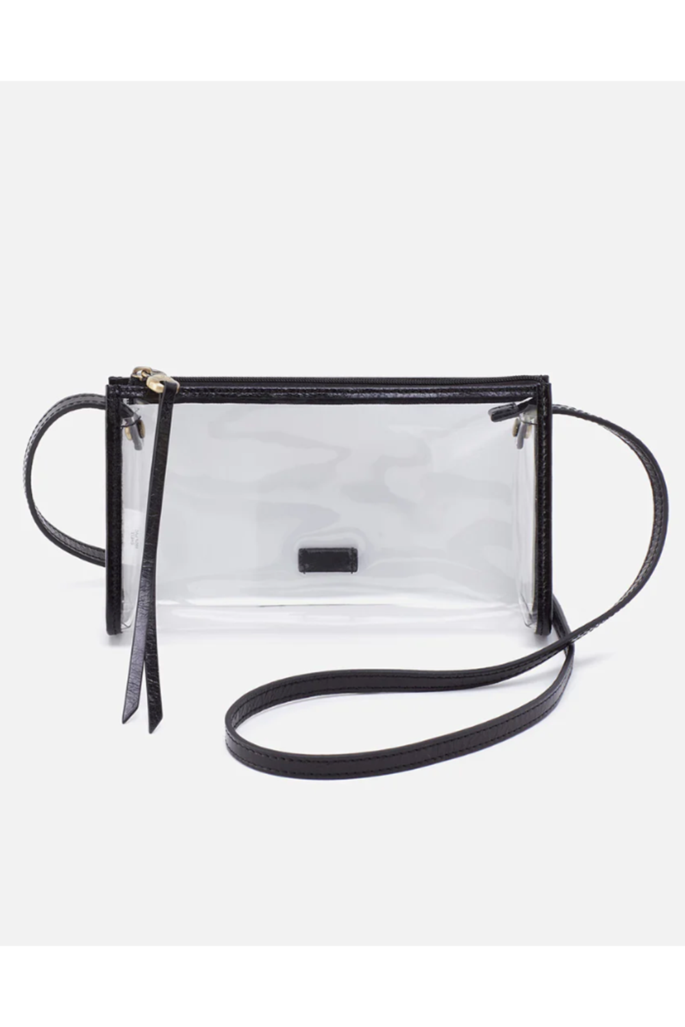 Jewel Crossbody Bag - Clear / Black