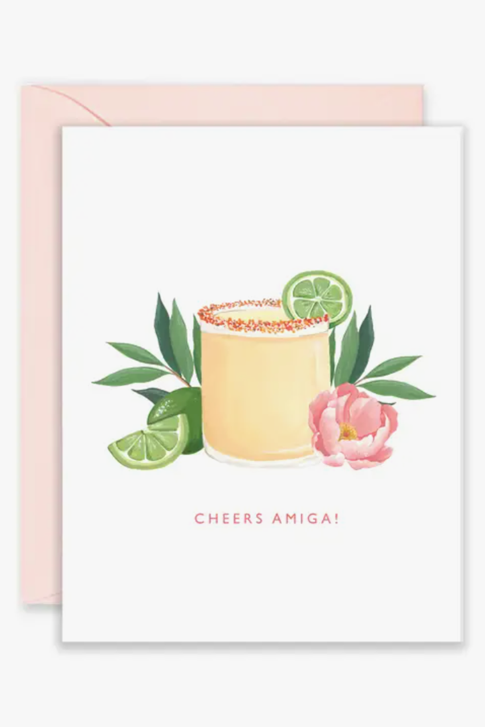 Isabella Single Birthday Card - Cheers Amiga Margarita