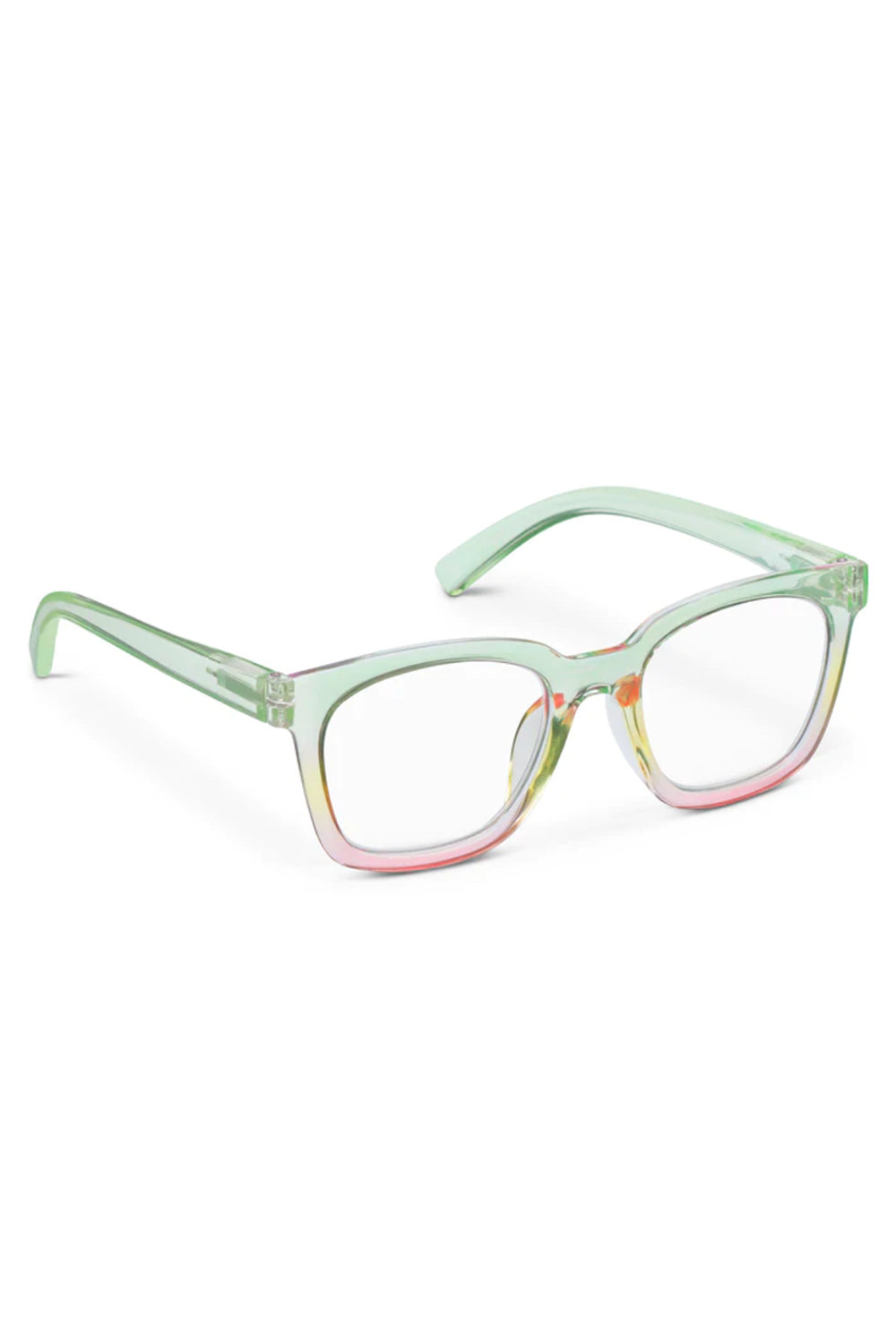 Reading Glasses - Clear Horizon Mint / Pink