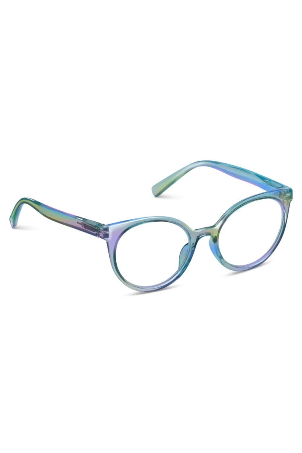 Reading Glasses - Moonstone Blue Iridescent