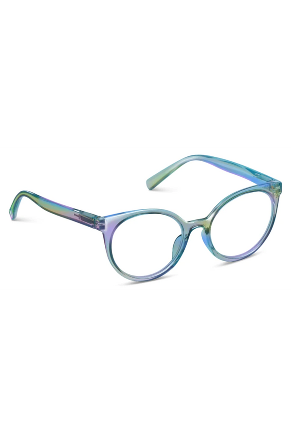 Reading Glasses - Moonstone Blue Iridescent