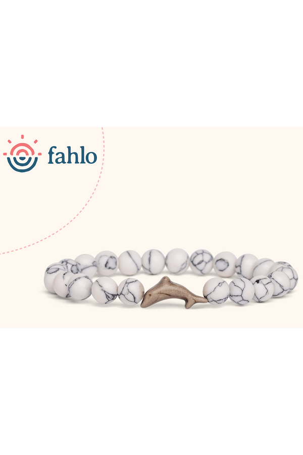 Fahlo Odyssey Bracelet - White Howlite
