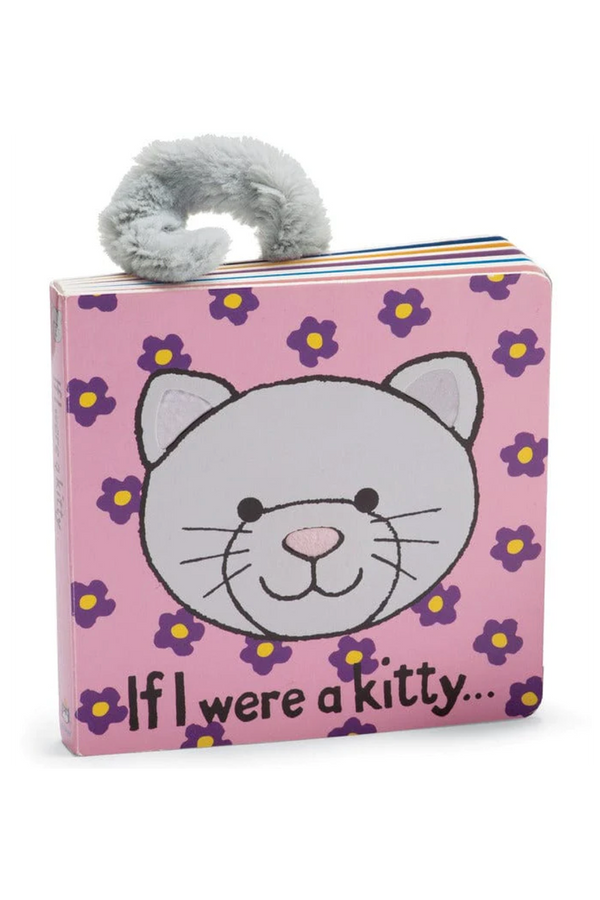 Jellycat Book - If I Were a Kitty (Grey)