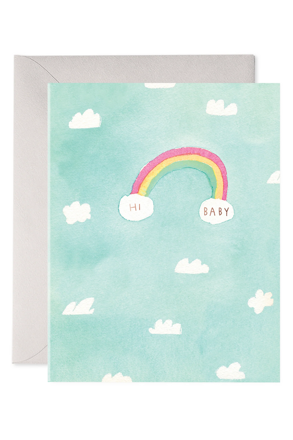 EFRAN Baby Greeting Card - Hi Baby Sky