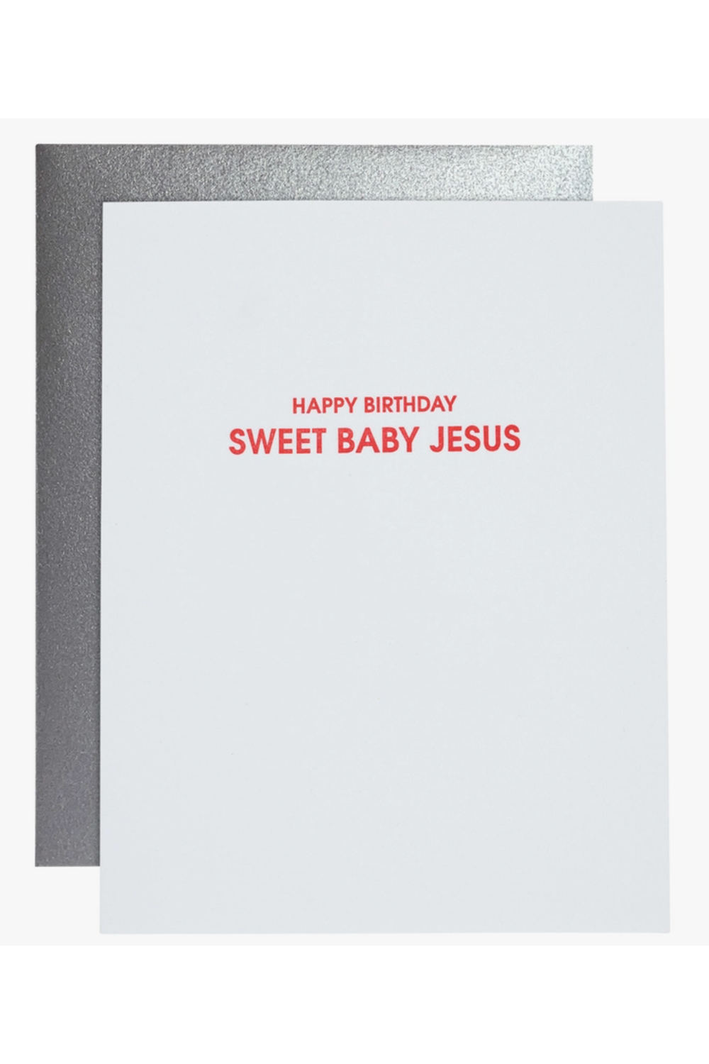 CG Letterpress Holiday Card - Sweet Baby Jesus