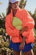 FP Pippa Puffer Jacket - Neon Coral