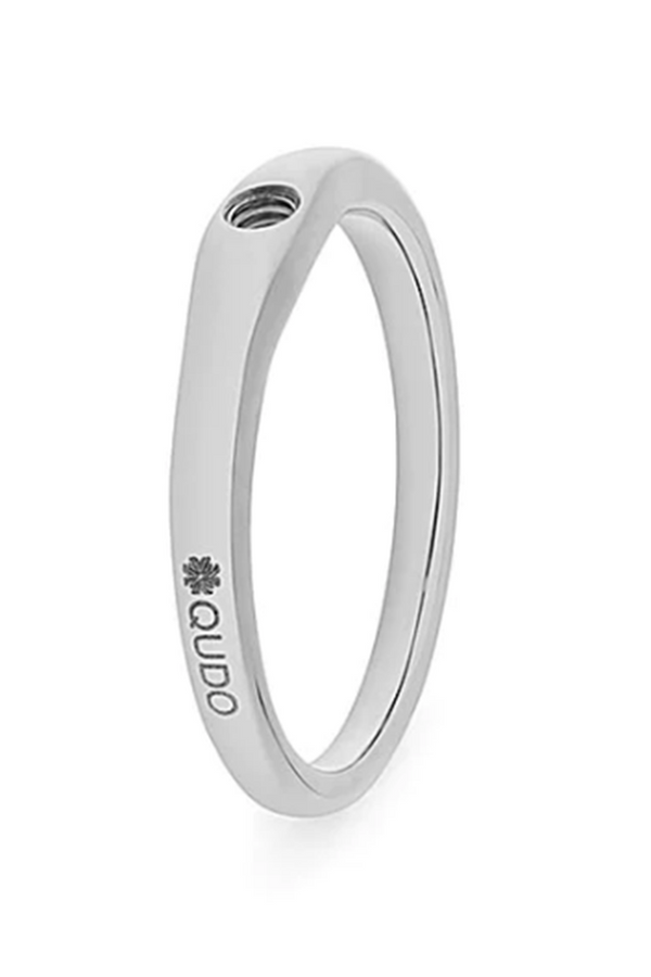 Qudo Interchangeable Ring - Fine Silver