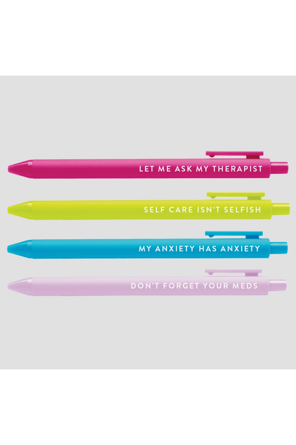 Trendy Pen Set - Always Anxious