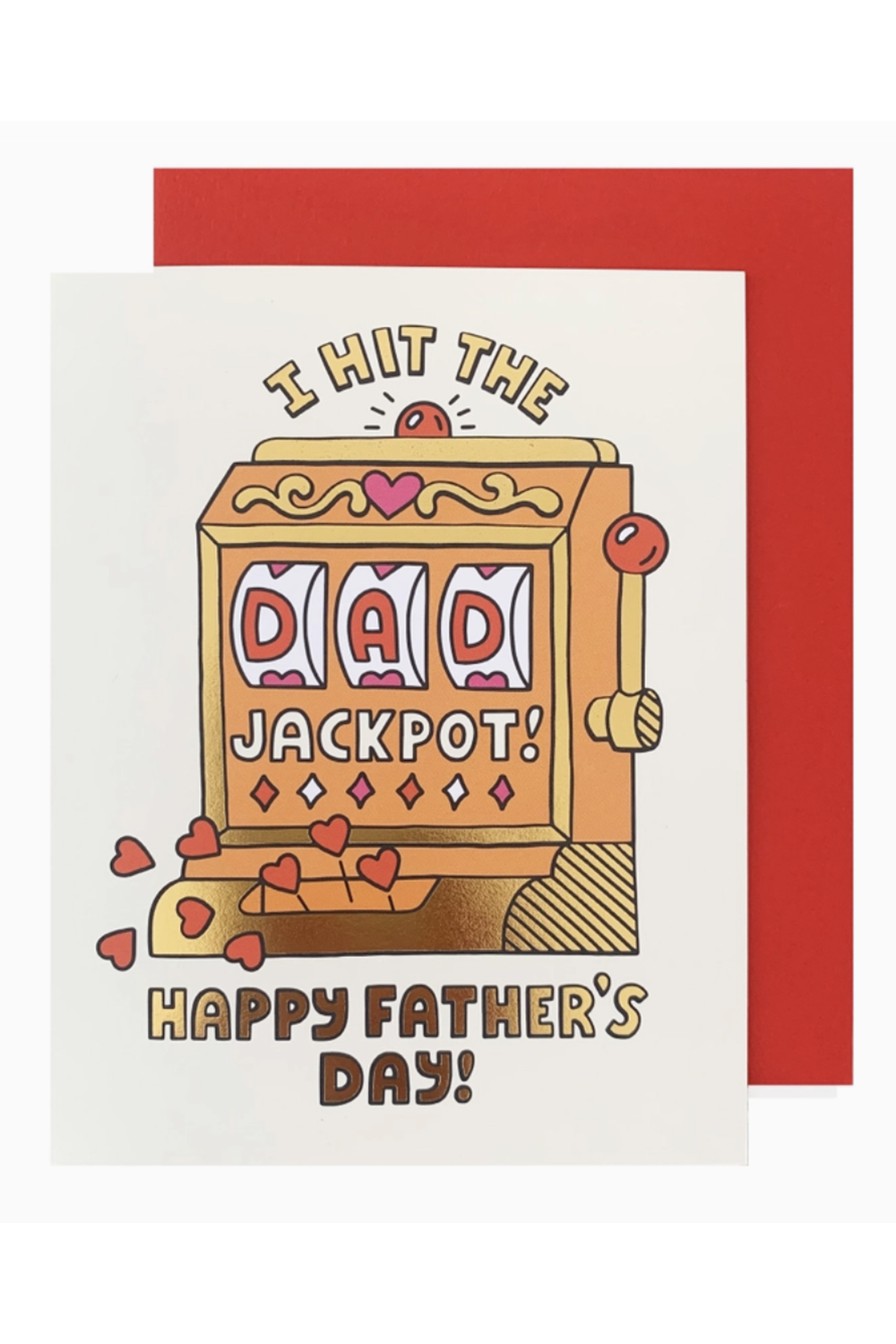 Social Father's Day Greeting Card - Dad Jackpot