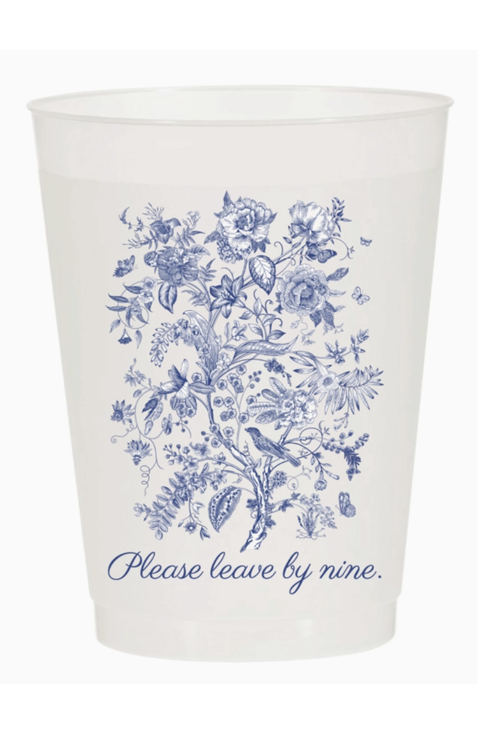 Frosted Cup Pack - Please Leave by 9