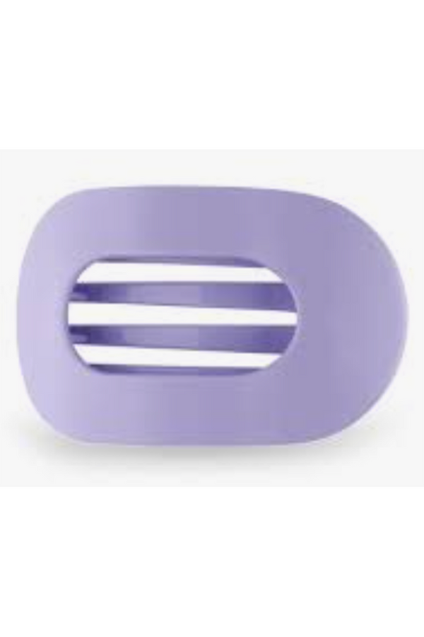 Teleties Flat Round Hair Clip - Lilac YOU