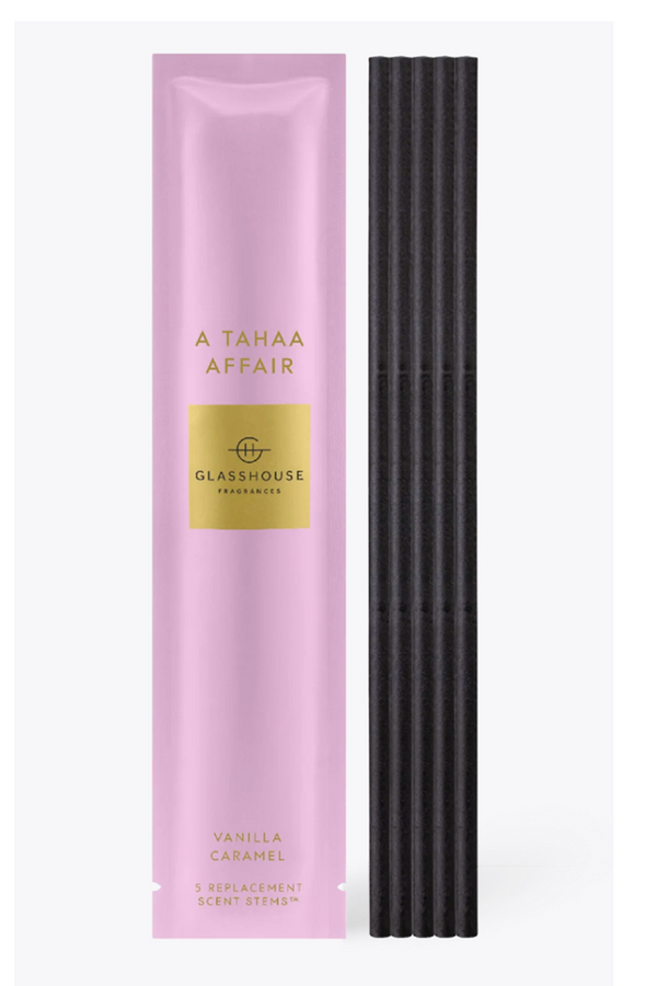 Glasshouse Fragrance Replacement Stems - A Tahaa Affair