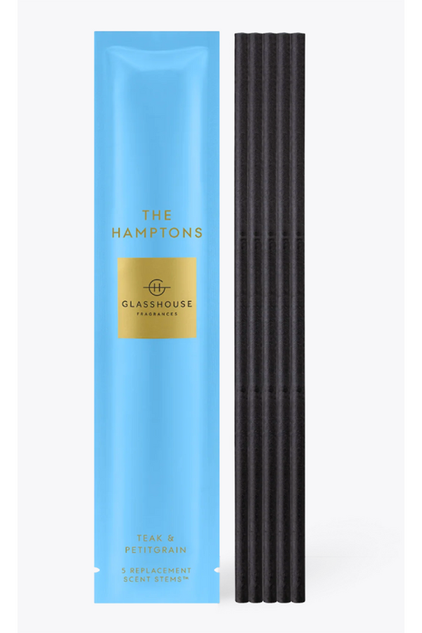 Glasshouse Fragrance Replacement Stems - The Hamptons