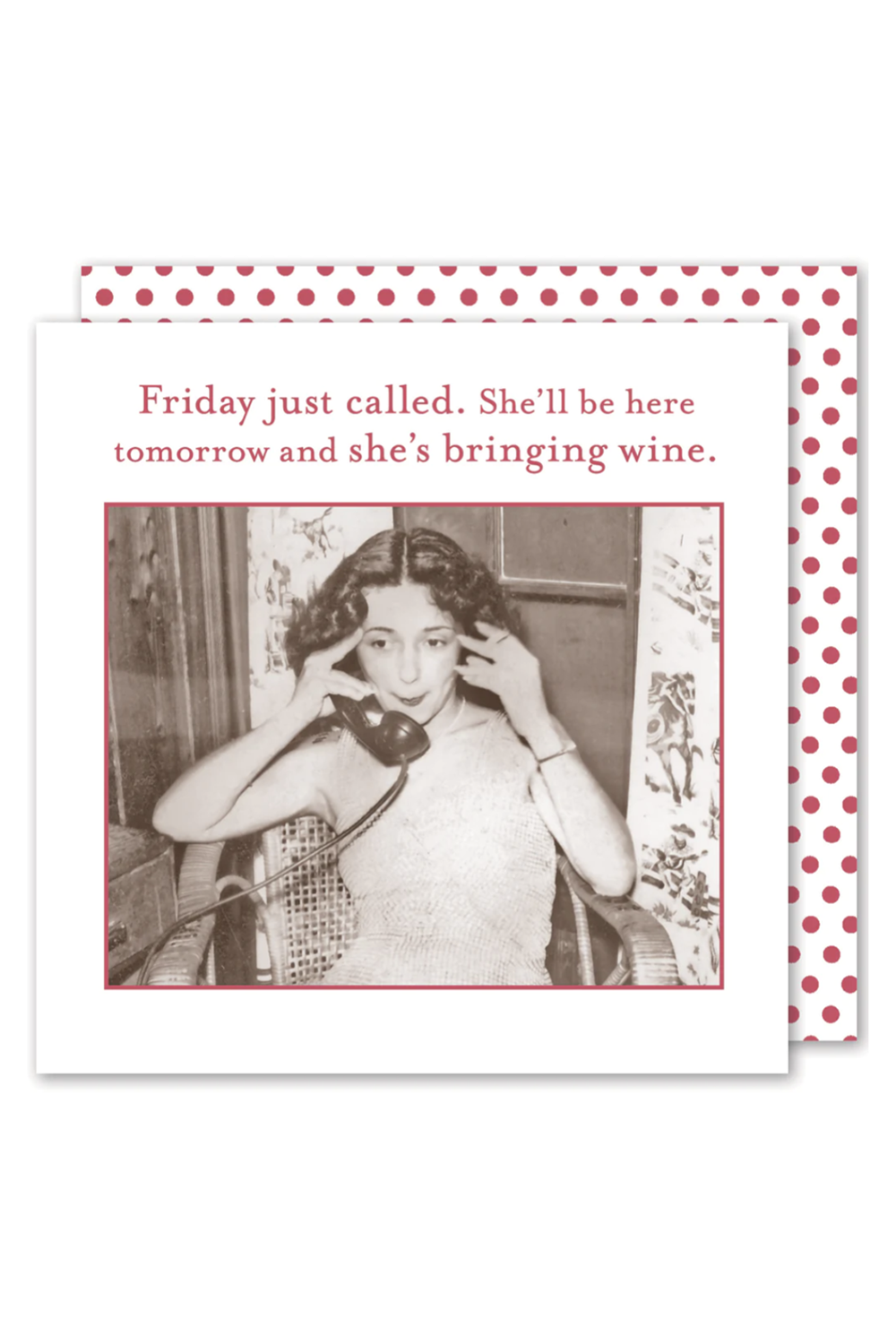 SM Cocktail Napkins - Friday Just Called