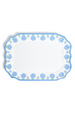 Hydrangea Melamine Platter