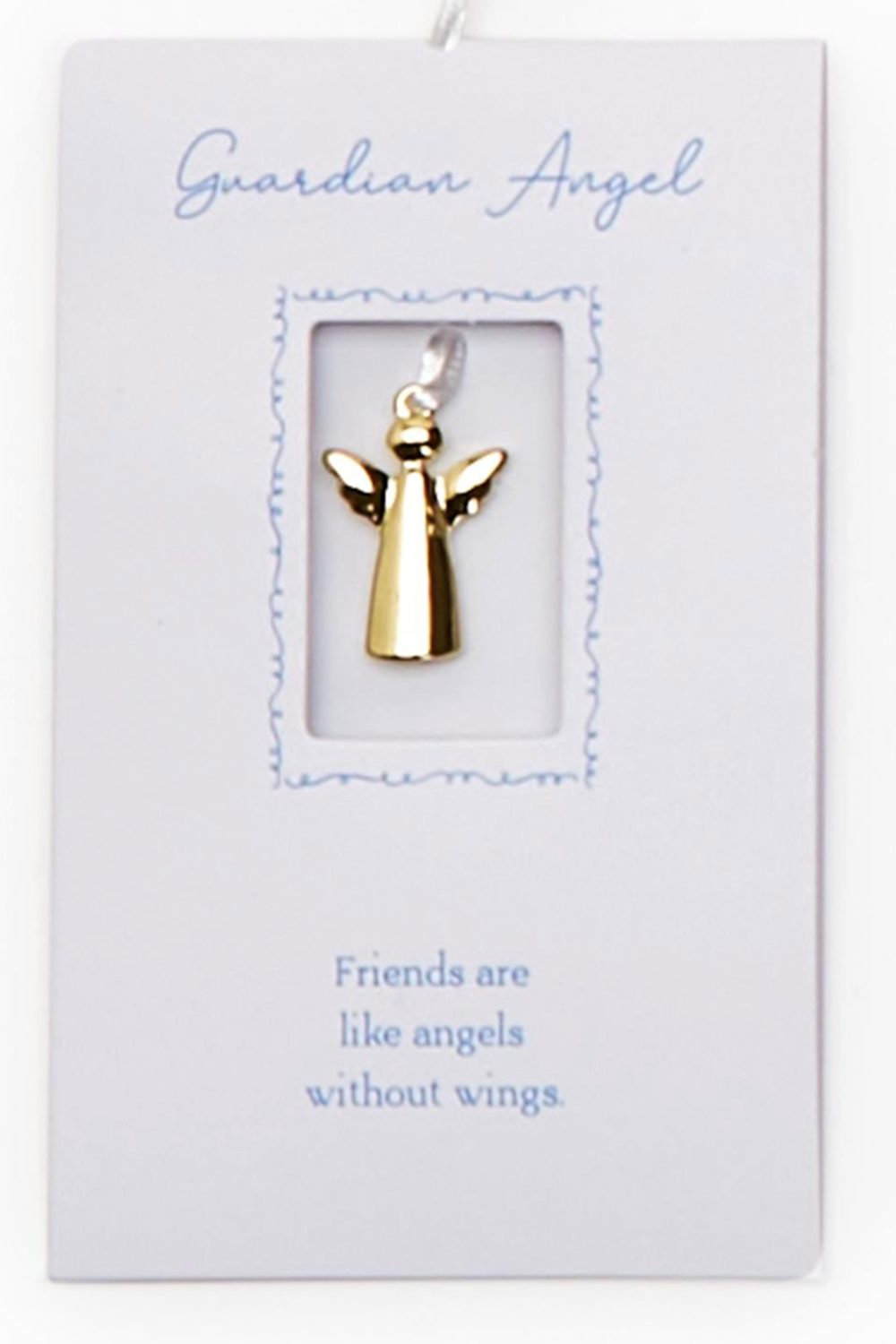 Gold Angel on Hanging Card