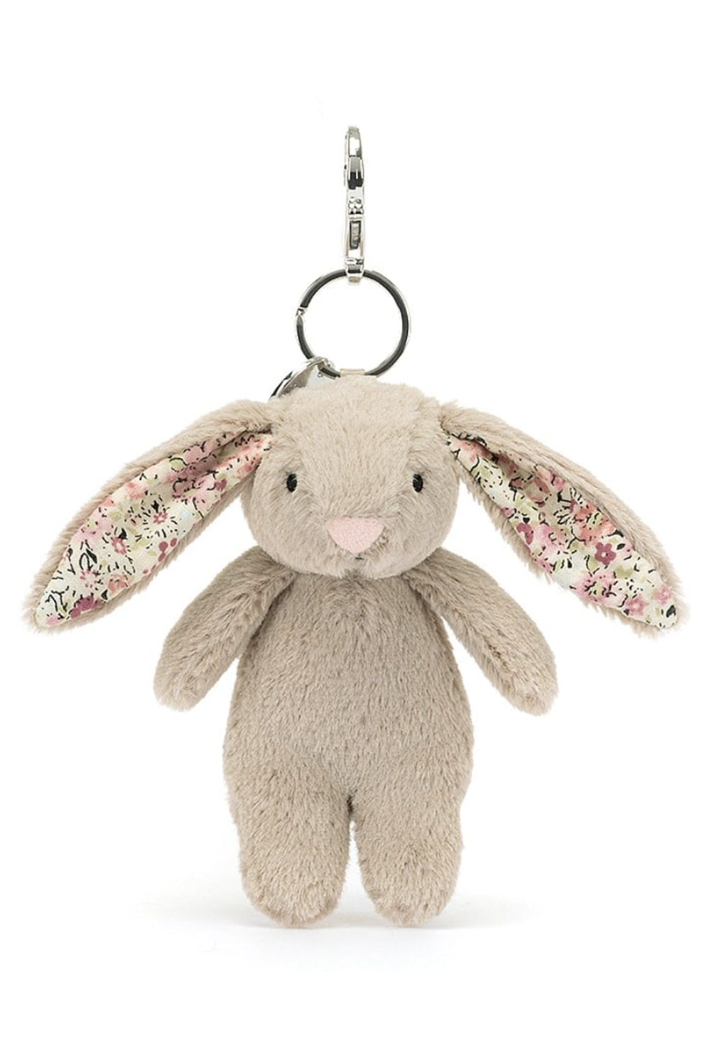 JELLYCAT Blossom Bashful Bunny Bag Charm - Beige
