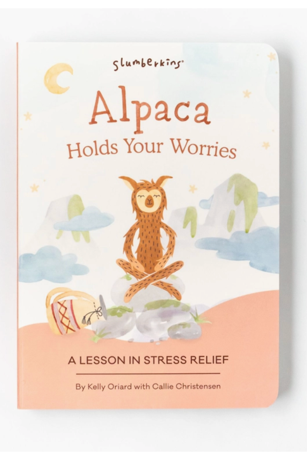 Slumberkins Book - Alpaca Holds Your Worries