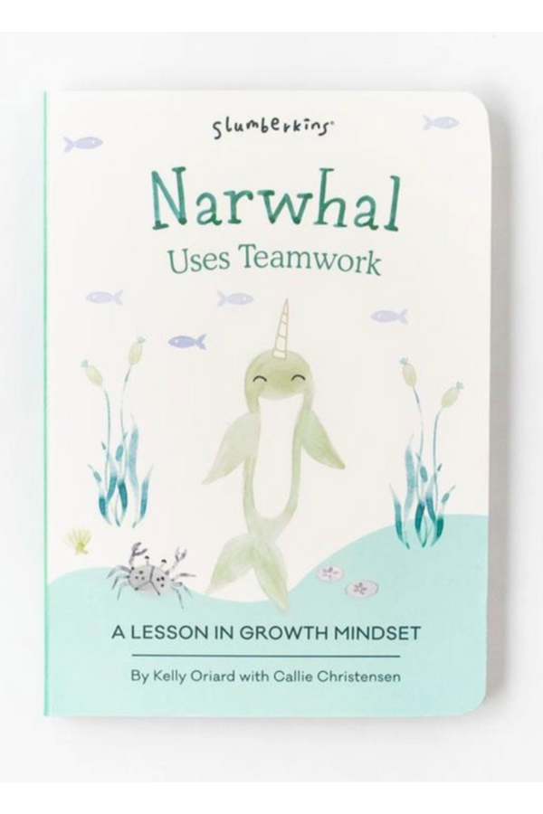 Slumberkins Book - Narwhal Uses Teamwork