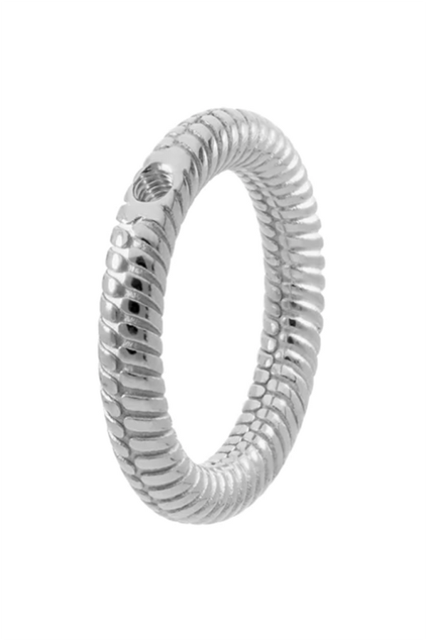 Qudo Interchangeable Ring - Perosa Silver