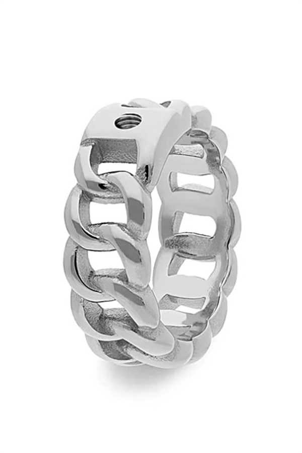 Qudo Interchangeable Ring - Liberi Silver