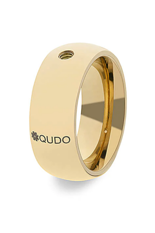 Qudo Interchangeable Ring - BIG Basic Gold