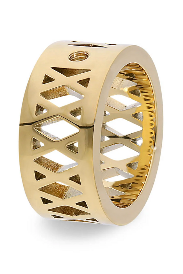 Qudo Interchangeable Ring - Rogeno Gold