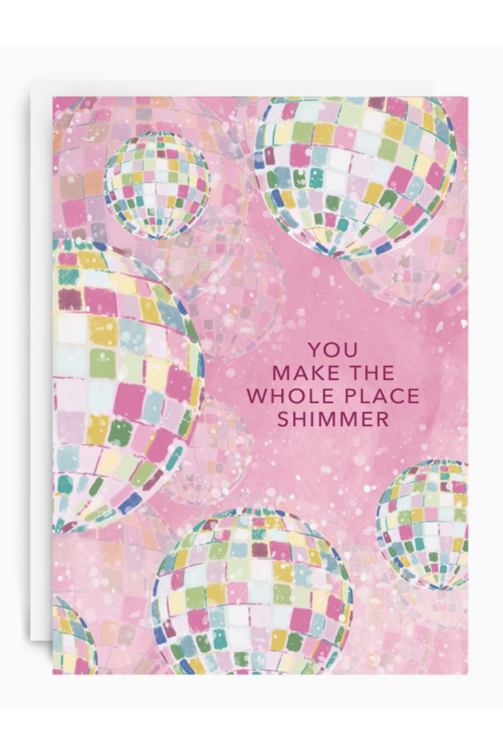 GA Greeting Card - Whole Place Shimmer