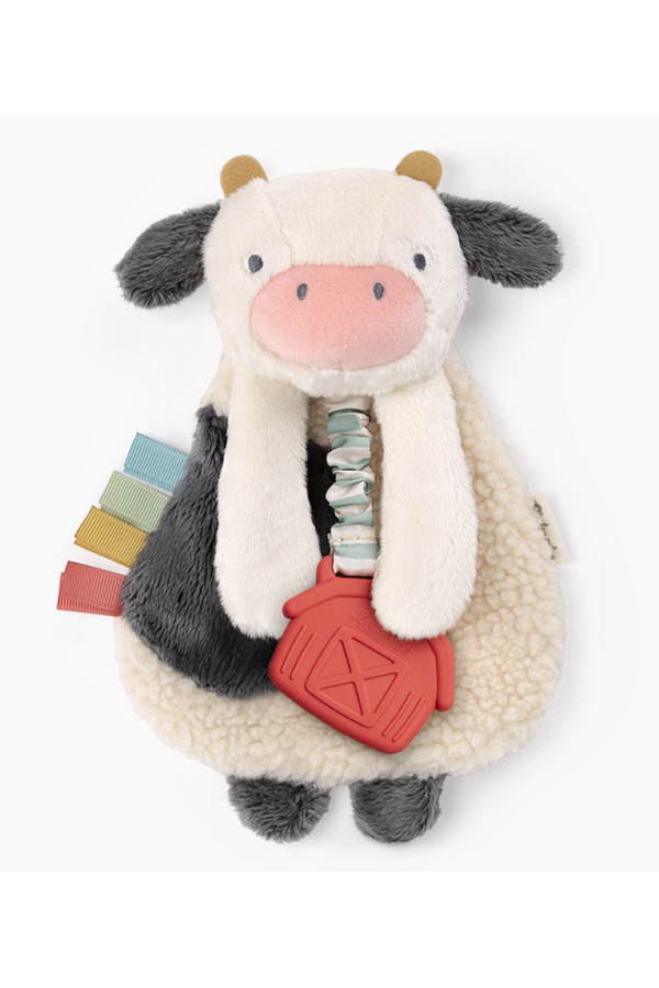 Lovey with Teether Toy - Cow