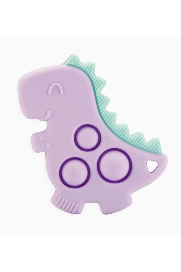 Itzy Pop Toy - Lilac Dino