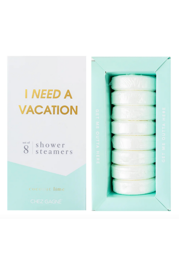 CG Shower Steamers - I Need a Vacation