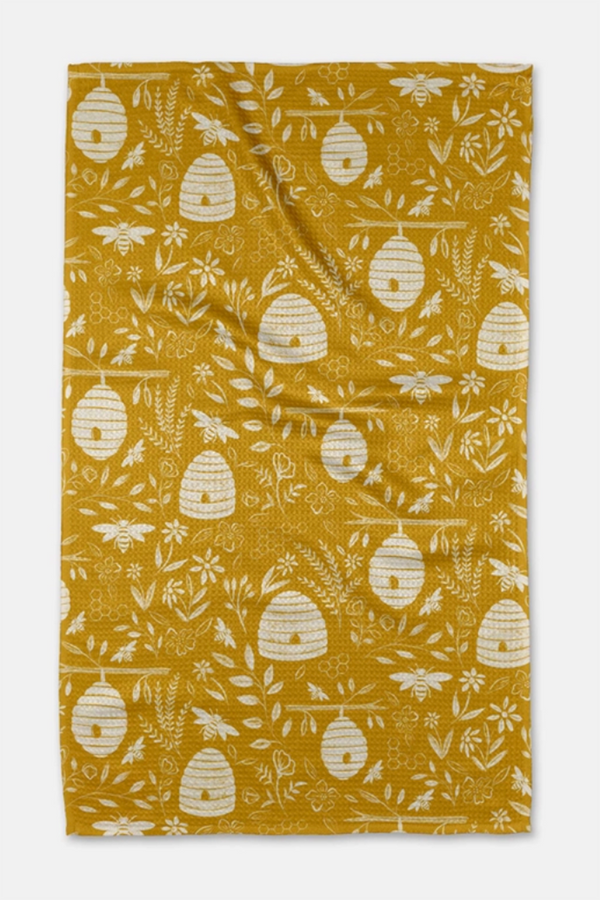 Geometry Kitchen Tea Towel - Enchanted Hive