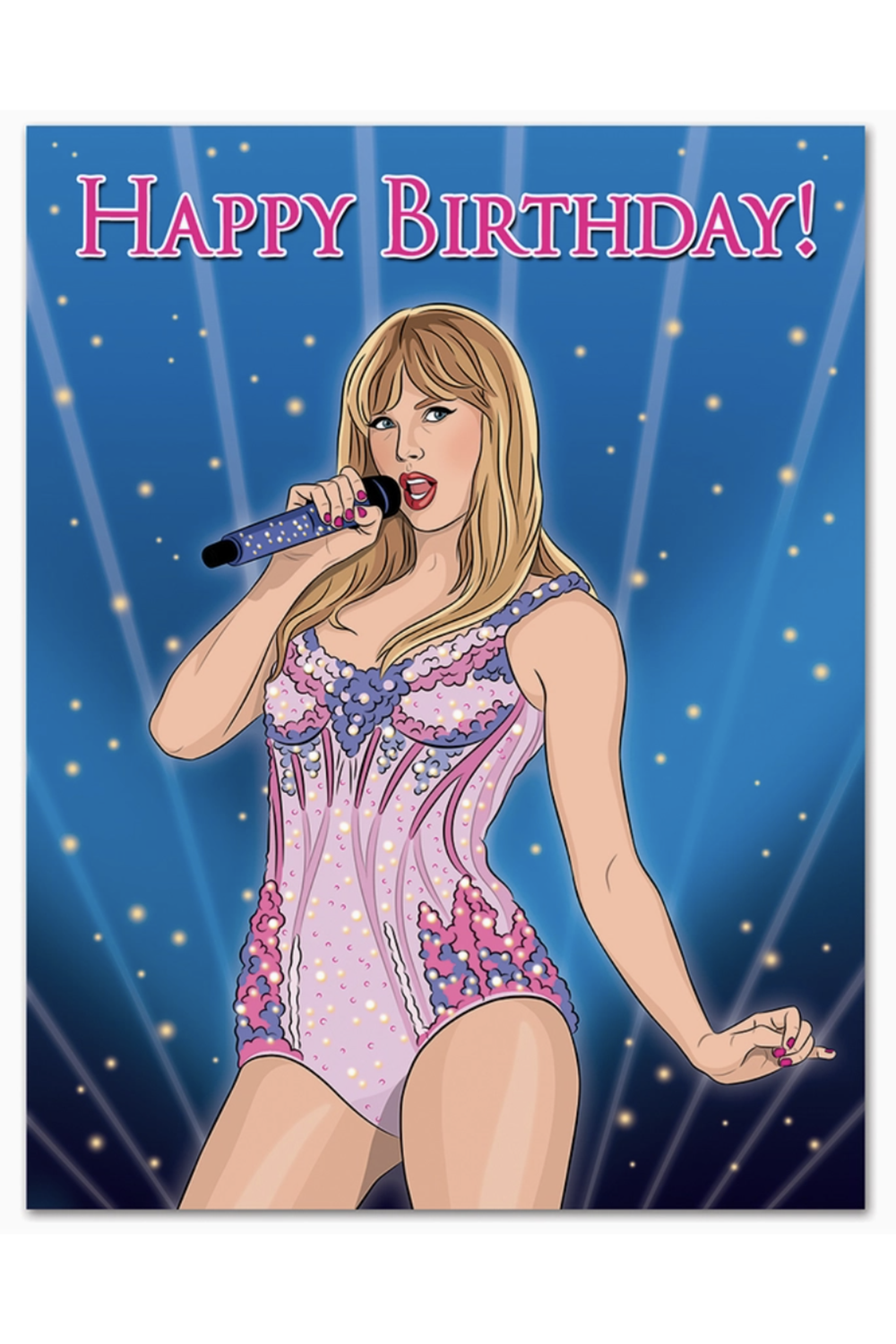 TF Birthday Greeting Card - Taylor Greatest Era