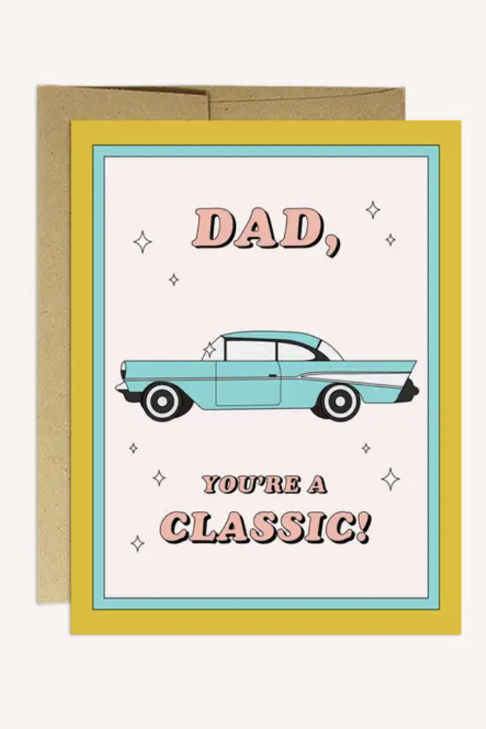 PMP Father's Day Greeting Card - Classic Dad