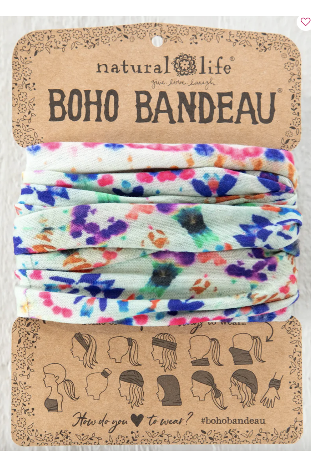 Boho Bandeau - Dark Cream
