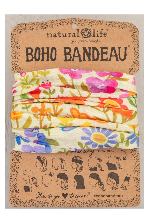 Boho Bandeau - Rainbow Floral
