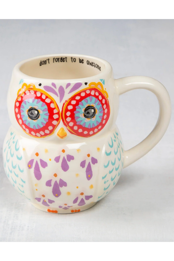 Folk Mug - Owl