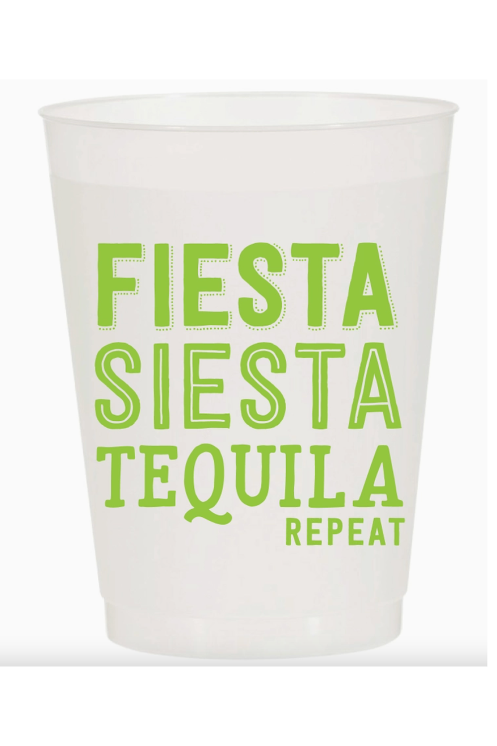 Frosted Cup Pack - Fiesta Siesta Tequila Repeat