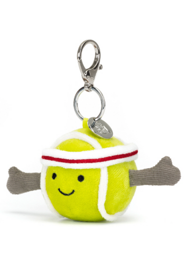 JELLYCAT Amuseable Sport Bag Charm - Tennis