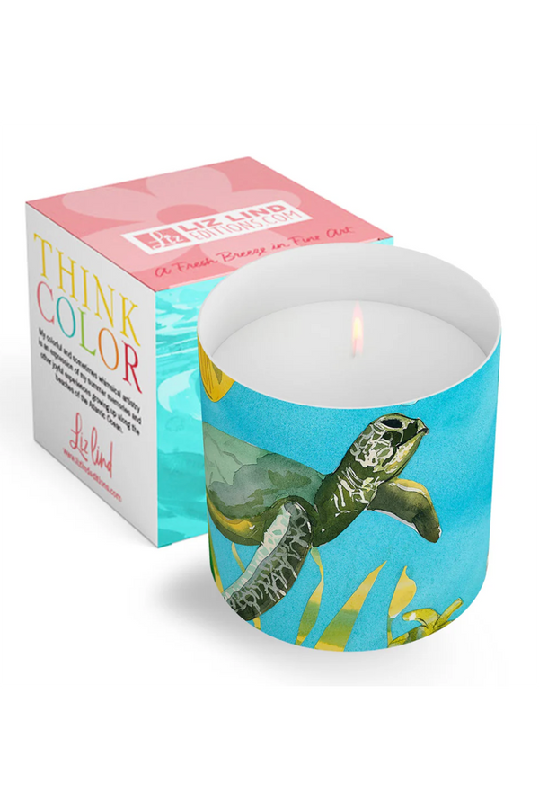Liz Lind Candle - Turtle Time