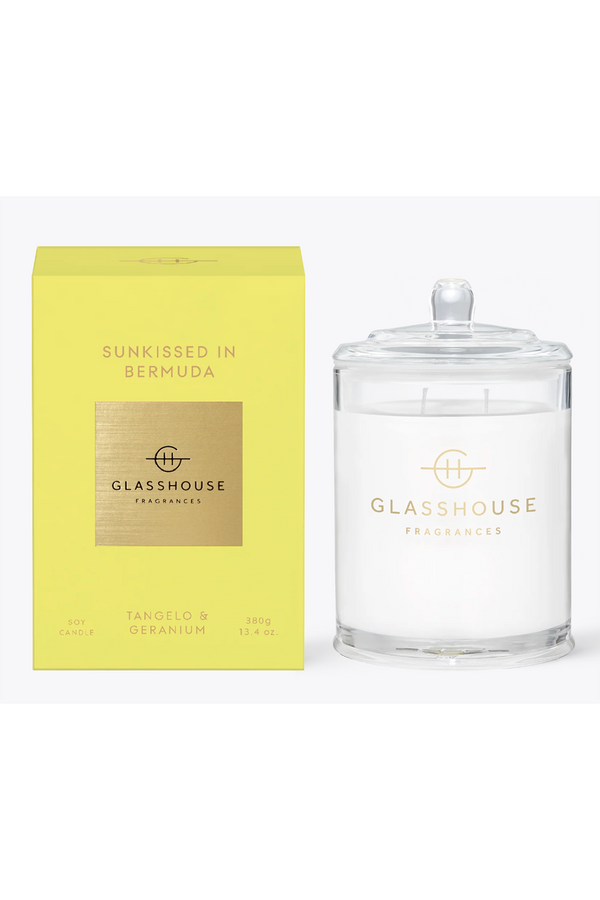 Glasshouse Fragrance Candle - Sunkissed in Bermuda