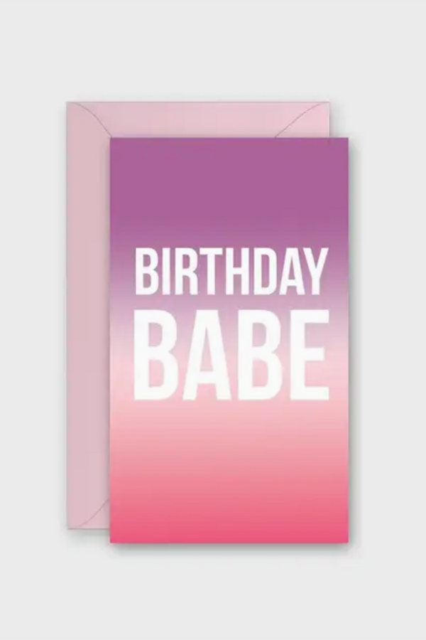 RSP Gift Enclosure Card - Birthday Babe