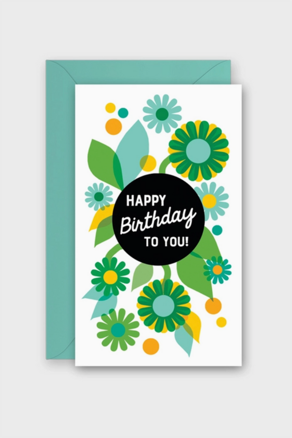 RSP Gift Enclosure Card - Birthday Floral