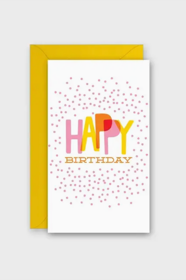 RSP Gift Enclosure Card - Confetti Birthday