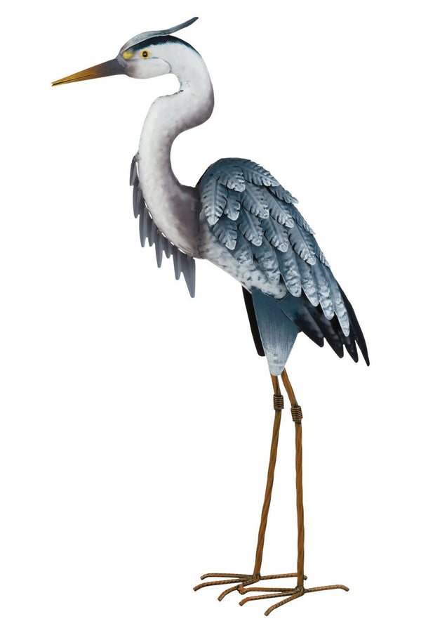 Standing Blue Heron Figure - 26"
