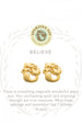 Sea La Vie Earrings - Gold Believe Mermaid
