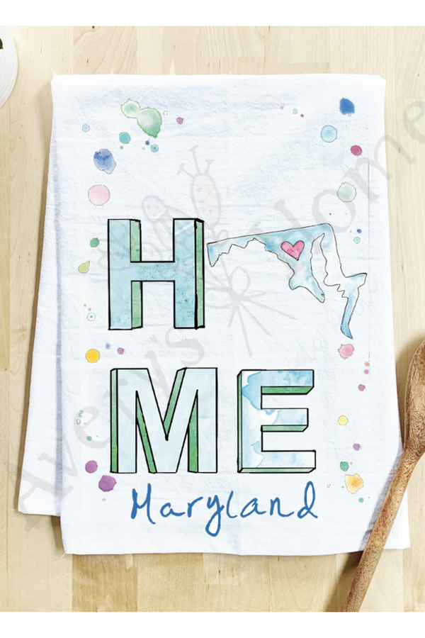 Local Whimsical Kitchen Towel - HOME Design Maryland