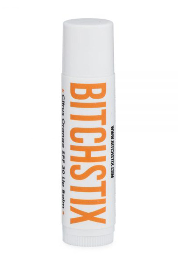 Bitchstix SPF30 Lip Balm - Citrus Orange